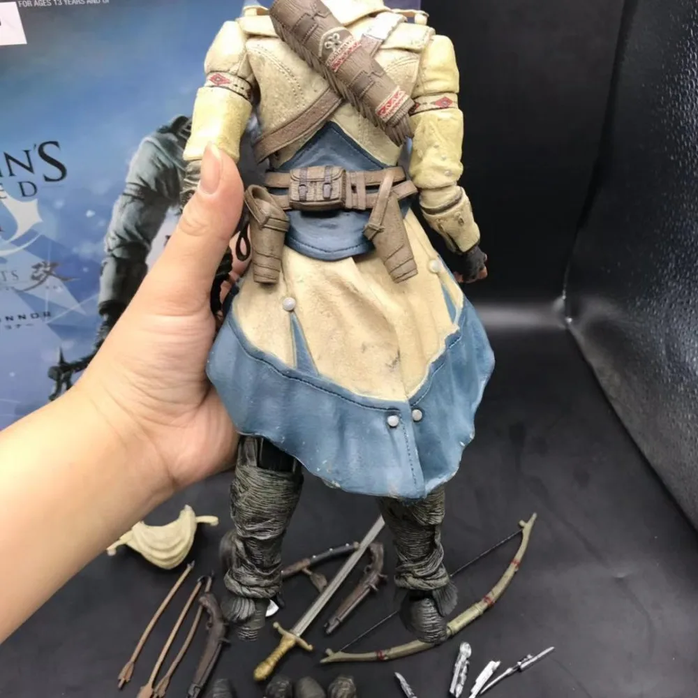 30 см/12 дюймов Assassin creed3 Play Arts Kai Conner Eden фрукты ПВХ фигурка Коллекционная модель игрушки подарок кукла