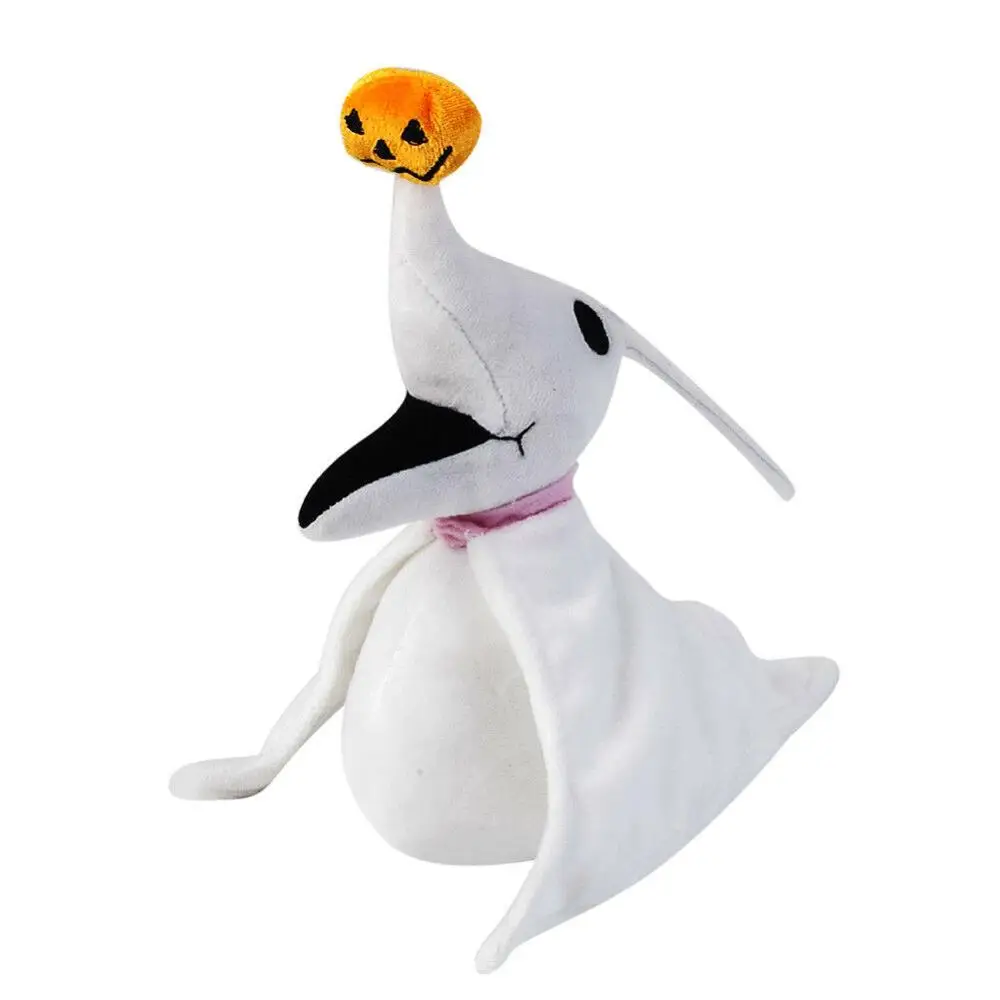 Nightmare Before Christmas Zero Plush Doll Jack's Ghost Dog Toys Xmas Gift  8''