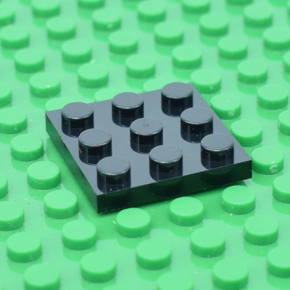STZHOU пластина 3x3 50 шт. DIY просвечивающий блок часть кирпича No.11212 совместимость с