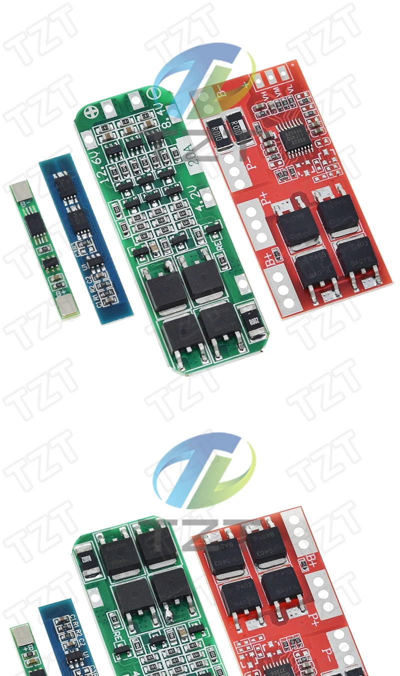 1/2/5PCS 1S 2S 3S 4S 3A 20A 30A Li-Ion Lithium-Batterie 18650 Ladegerät PCB BMS Schutz Bord Für Bohrer Motor Lipo Zelle Modul – Detail 9
