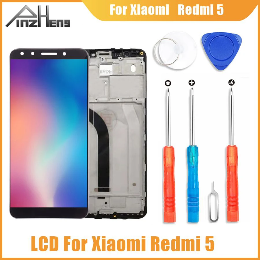 

PINZHENG AAAA Original LCD For Xiaomi Redmi 5 Display Touch Screen Digitizer Replacement For Xiaomi Redmi 5 LCD Screen