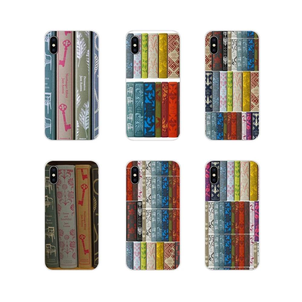 Jane Austen Books Penguin для Oneplus 3 5 6 7 T Pro Nokia 2 8 9 230 1 Plus 2017 2018 прозрачный чехол из ТПУ |