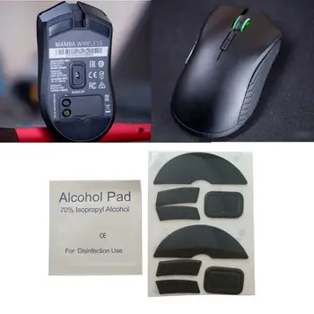 

2Pcs 0.6mm Thickness Replace Mouse Feet Mouse Skates For Razer Mamba Wireless Gaming Mouse