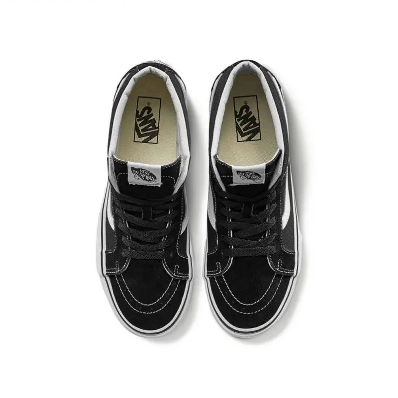 Аутентичные VANS SK8-MID, мужская и женская обувь для скейтбординга, модная парусиновая обувь для пар, уличный стиль, высокое качество, vn0a391foxs