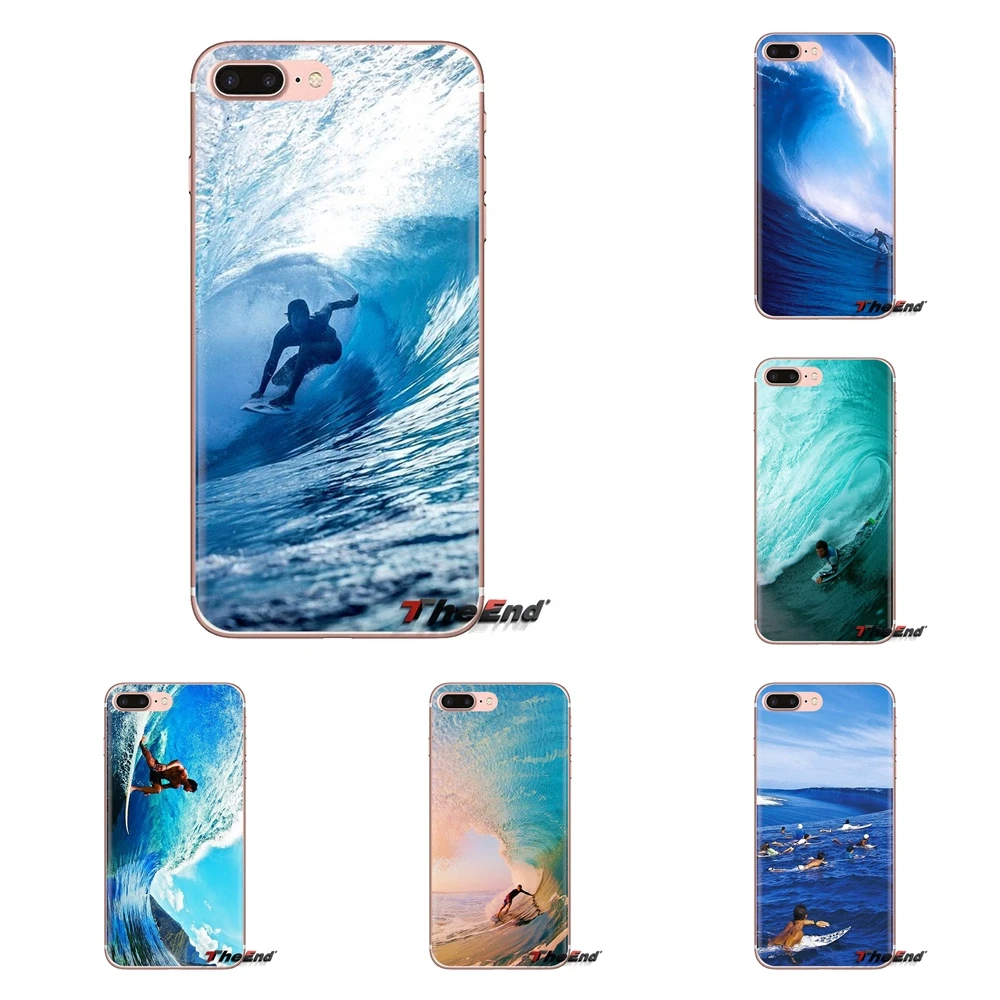 Ультратонкий чехол для Huawei G7 G8 P7 P8 P9 P10 P20 P30 Lite Mini Pro P Smart Plus 2017 2018 2019 Sea Best Surf break