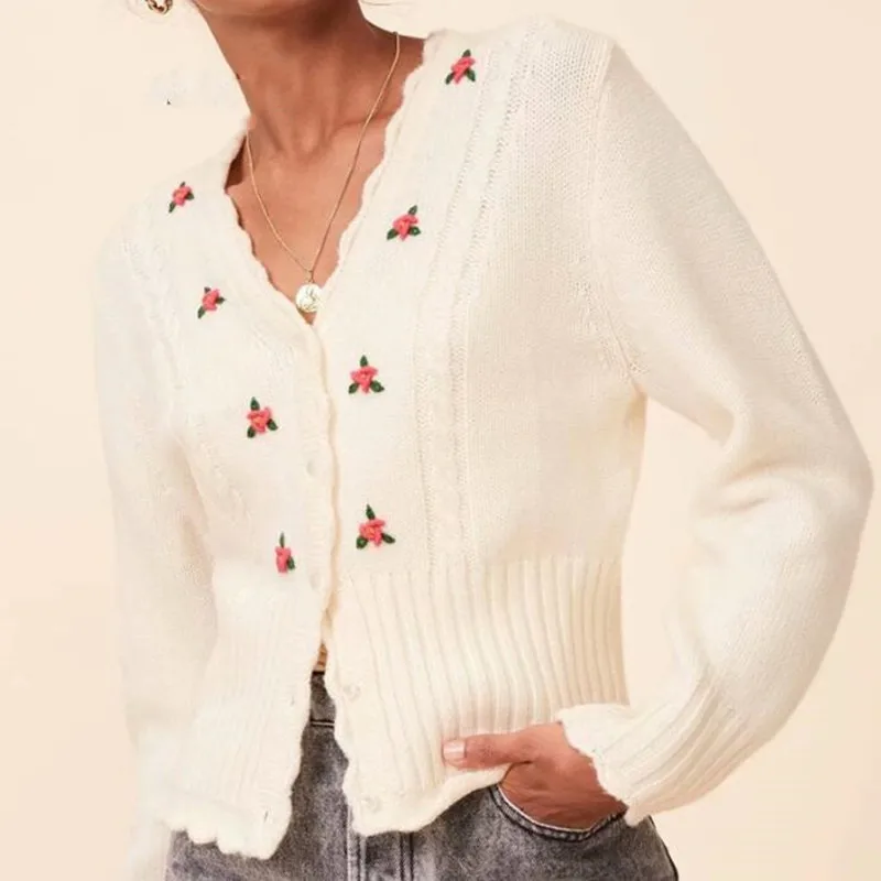 Sleeve Knitted Sweater 
