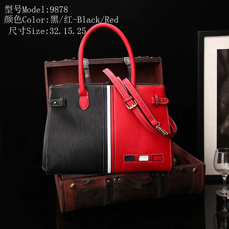 

New Contrast Bag Diagonal Shoulder Handbag