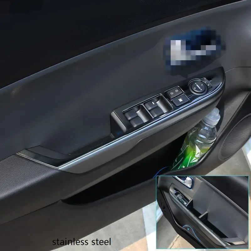 Ручки окна шестерни двери интерьера Automovil авто автомобильный протектор модификации яркие блестки запчасти 12 13 14 15 16 для Kia K2