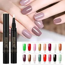 5 мл один шаг гель лак ручка УФ гель Ногти Специальный дизайн карандаш