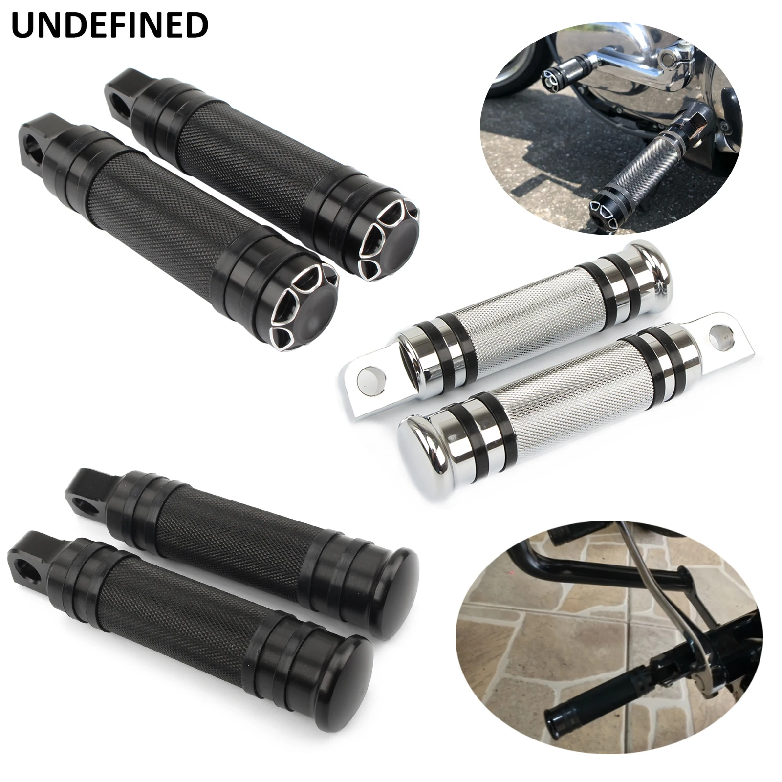 Motorcycle Accessories Motorcycle Foot Pedals Motorcycle Footrests Male Mount Motorcycle Front Rear Foot Peg Footrest Pedal For Harley Sportster Iron 883 Touring Road King Dyna Softail Fatboy