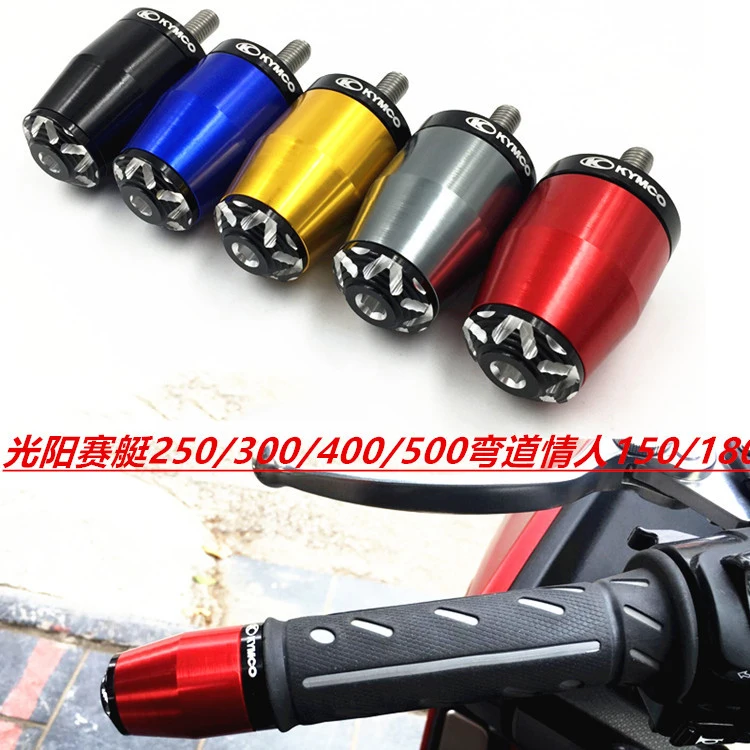 

CNC Motorcycle scooters parts handlebar grips ends For KYMCO Like 150 200i LE xciting 250 300 400i 400S 500 X-town 300i