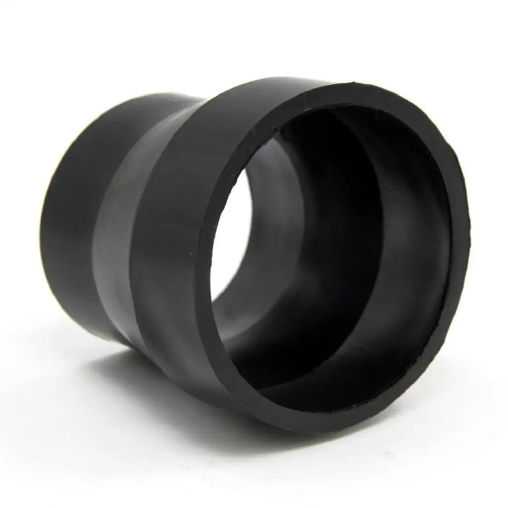 Car Air Intake System Air Filter Pipe Tube Hose Black 76mm-63mm 3-2.5 inches