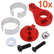 10 комплектов рулевой сервопривод из алюминиевого сплава 25T 0033 для WLtoys 12428 12423 1/12 RC автозапчасти