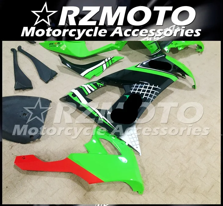 ABS мотоцикл обтекатель комплект для KAWASAKI ZX-10R 2008-2010 год кузов литьевая форма Магазин № 2252