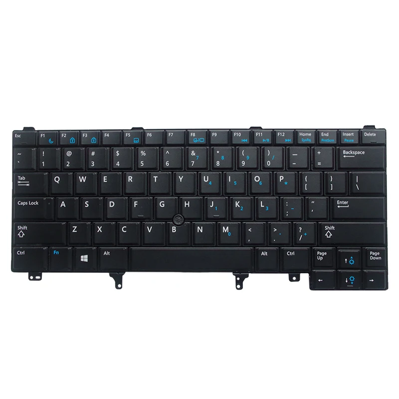 键盘 DELL戴尔《US版本 无背光 带杆》E6420 15-2-3 正面