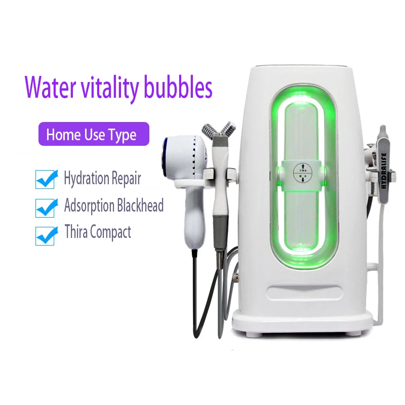 Multi-functional Skin Care Equipment, Mini dermabrasion hydra Beauty Oxygen Bubble Machine for Facial Deep Cleaning Skin Tighten