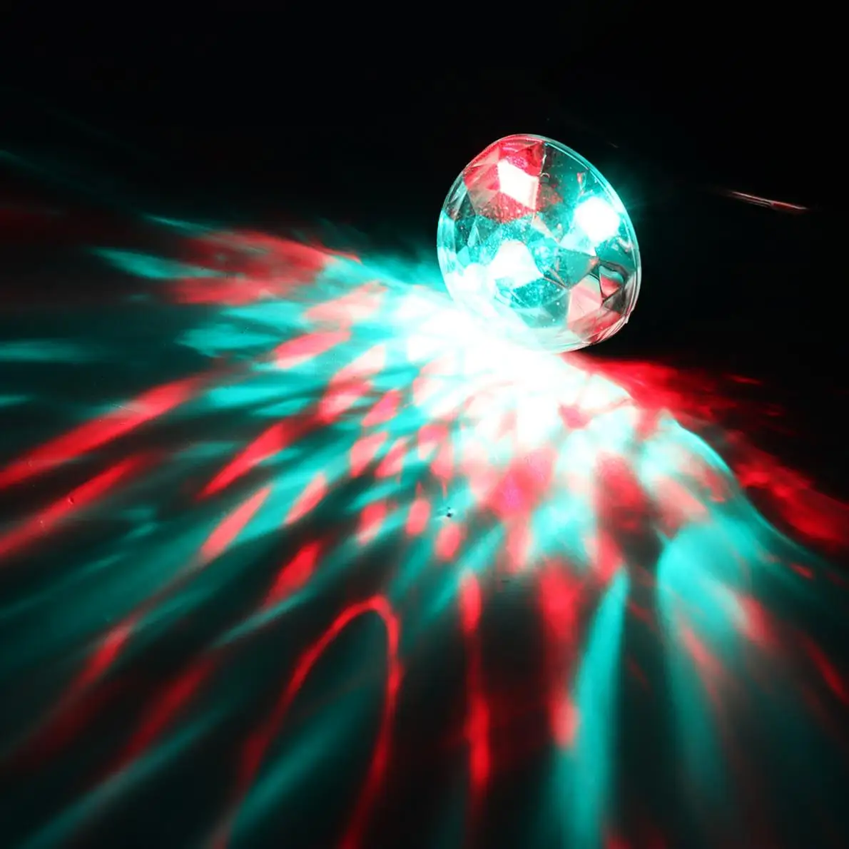 Disco Light 4W  USB LED Sound Active Light Crystal Magic Ball RGB Colorful Stage Light Support Phone Decoration Lamp for Home