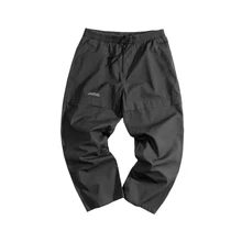 Корейский стиль уличные брюки свободные мужские ретро простые повседневные брюки осень Ropa De Hombre уличная мужская одежда DD6CK