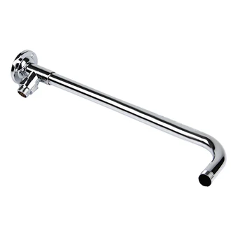

30cm Rainfall Shower Head Extension Arm Stainless Steel Wall Arm Tube Bathroom Fixture Supplies