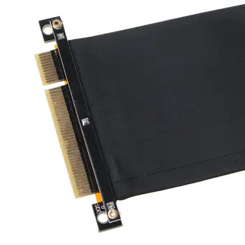 

10cm PCI-e PCI Express 8X to 8X Extension Cable with Gold-Plated Connector LX9B