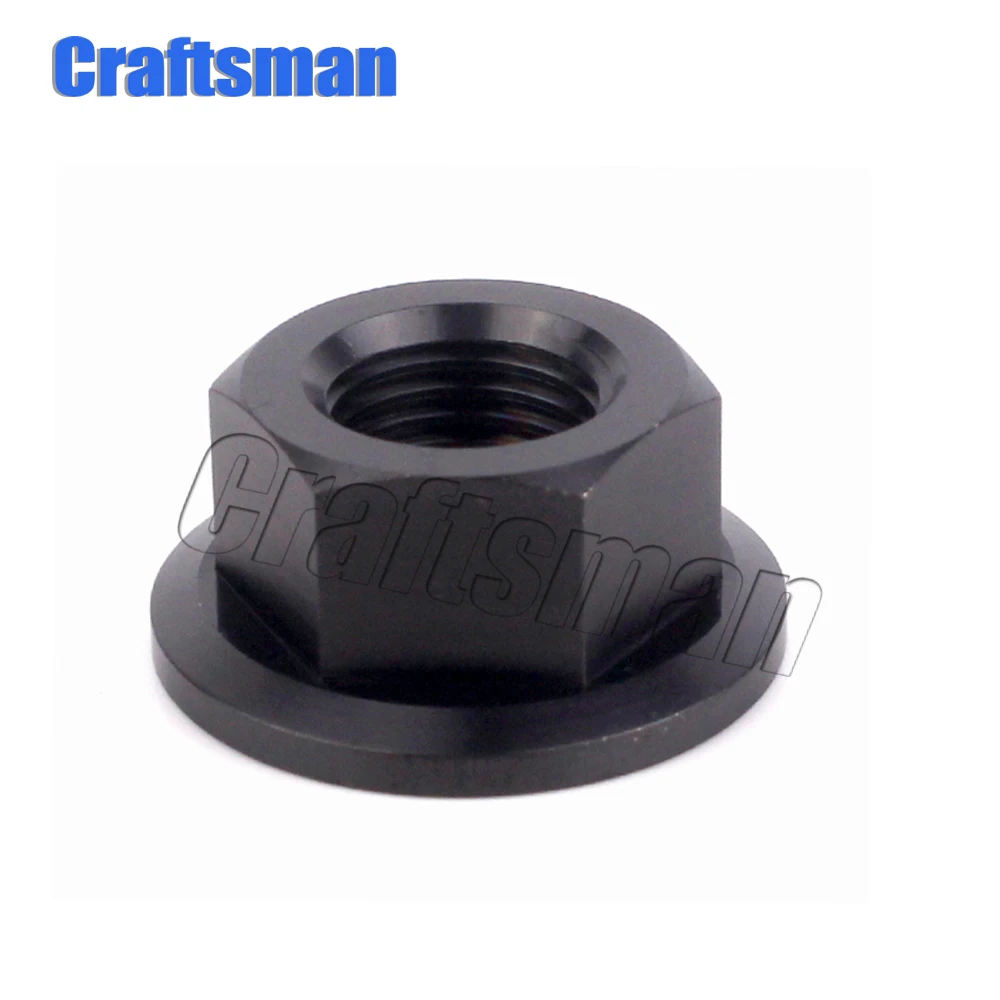 Титановые гайки Craftsman Ti M5 M6 M8 M10 M12 M14 M16 фланцевые болты для мотоцикла