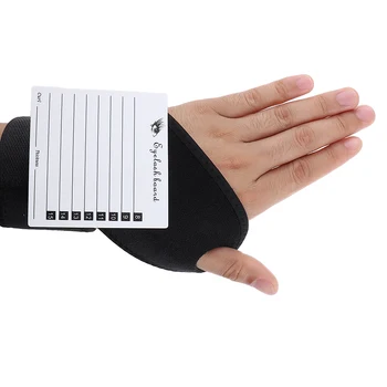 

Eyelash Extension Palette / Lashes Handy Board Tray Tool Holder W / Hand