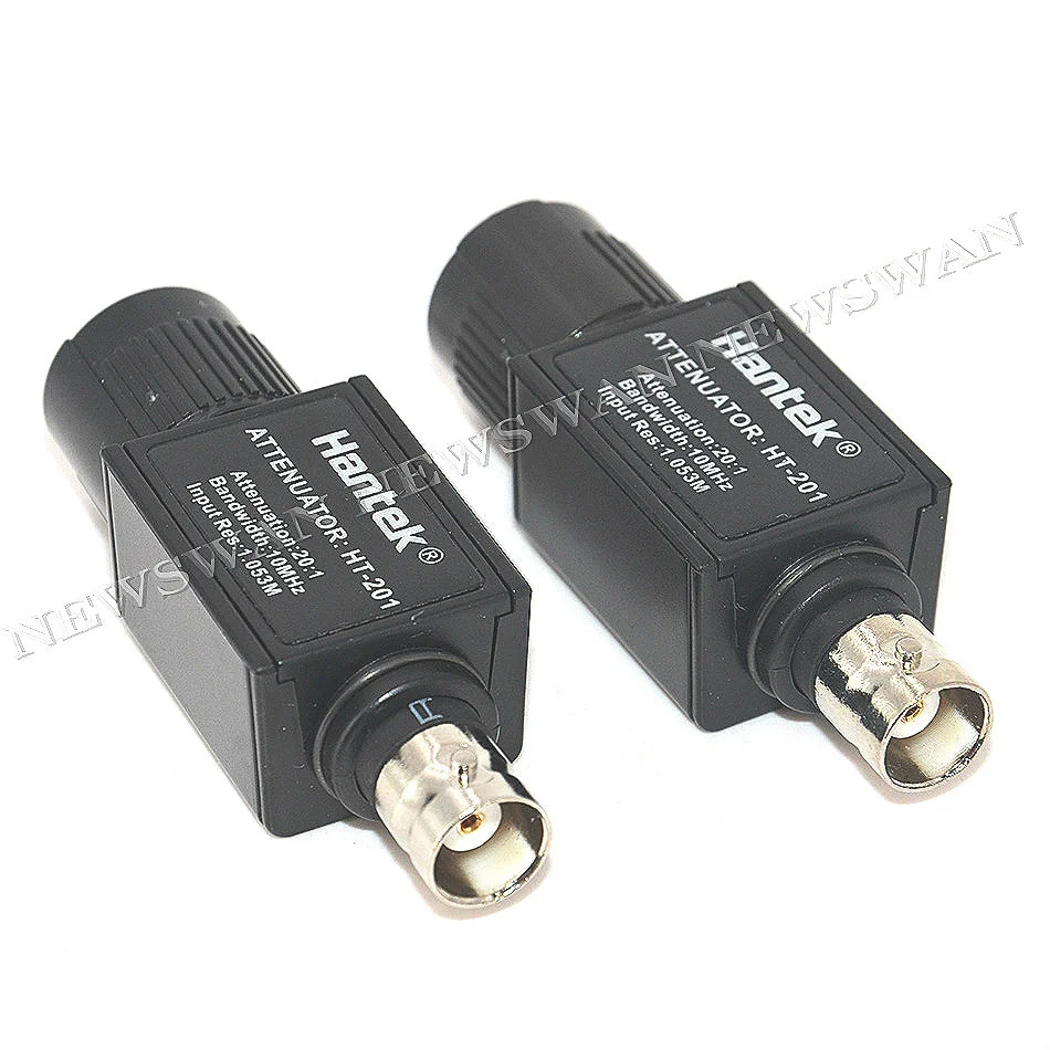 2PCs Hantek Attenuator 1008C Oscilloscope Signal Passive Attenuator