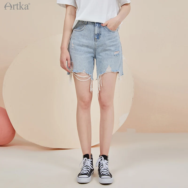 artka-2021-summer-new-women-shorts-fashion-casual-high-waist-blue-denim-shorts-female-short-ripped-jeans-with-pocket-kn28018x
