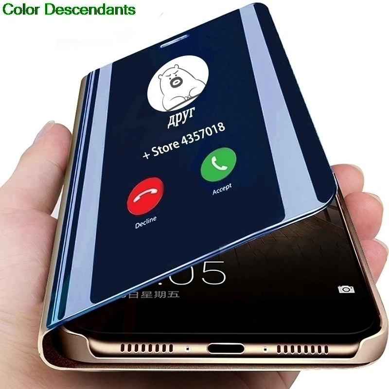 Custodie A Specchio Smart Placcatura Di Lusso Per Samsung Galaxy S10 Plus G975 G975F/Ds S10 + Cover Per Telefono Flip Per Samsung S10 Plus S 10 Plus