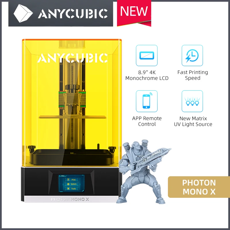 2020 новые ANYCUBIC Фотон подойдет как для повседневной носки так X 3d принтер 8 9 'ƊK