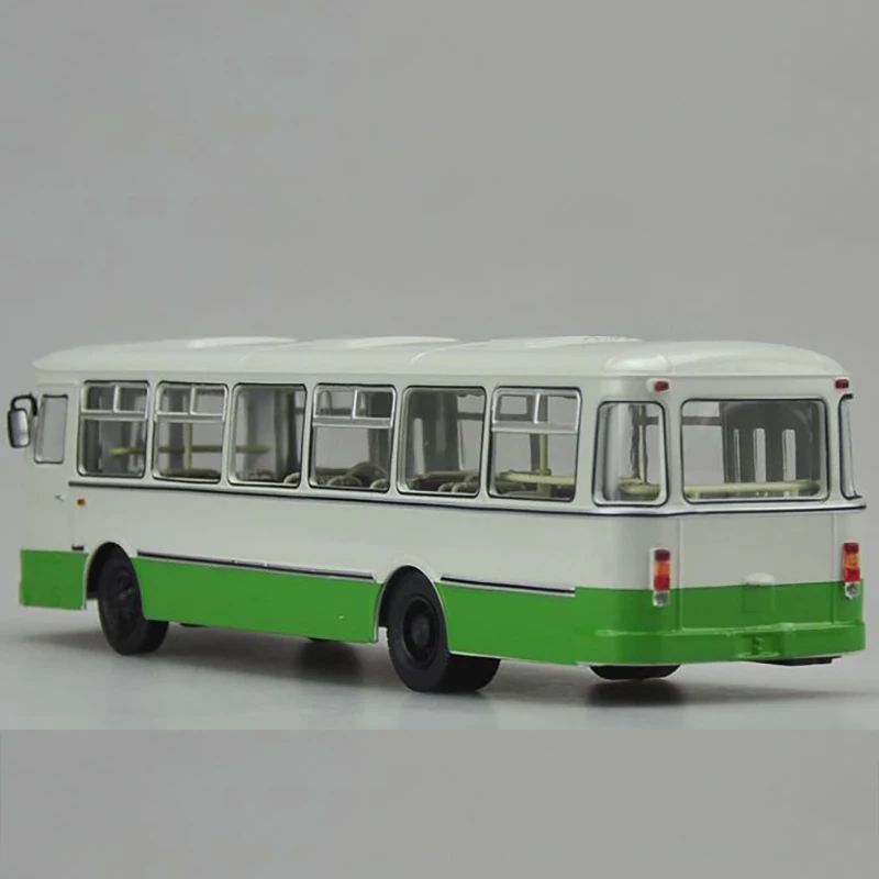 1/43 масштаб Русский автобус из металлического сплава модель трамвайного автобуса литая под давлением машина детская модель игрушки Детский автомобиль дорожные инструменты Подарочная коллекция