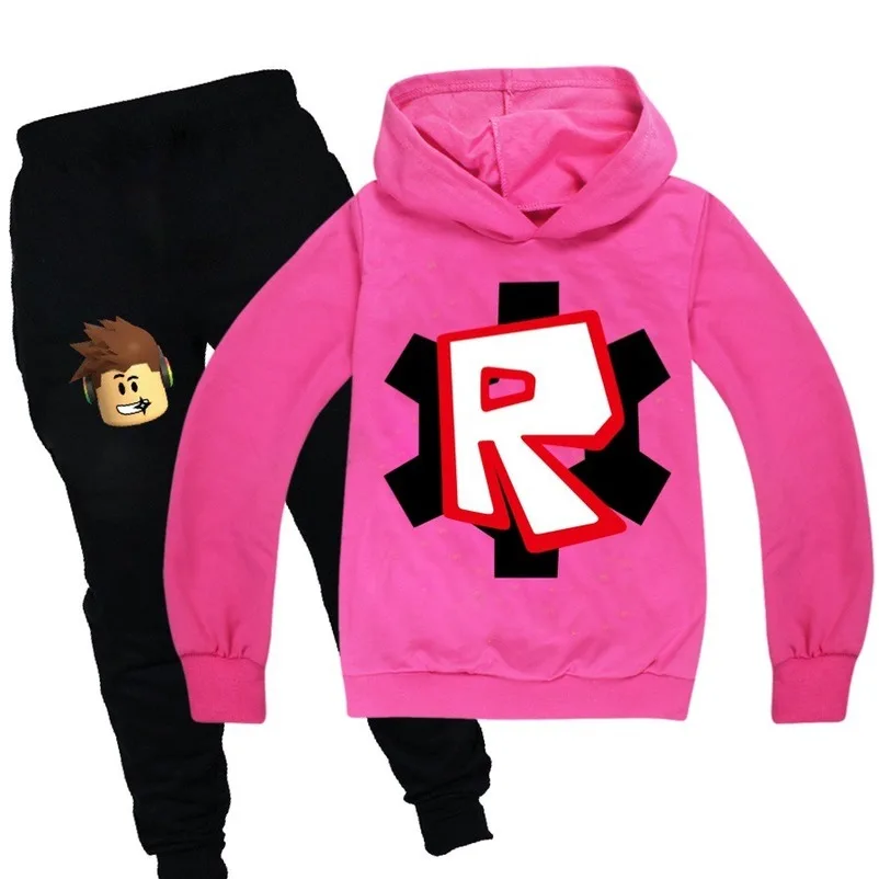 Худи Roblox 2020 детские толстовки модная детская футболка с капюшоном пальто для