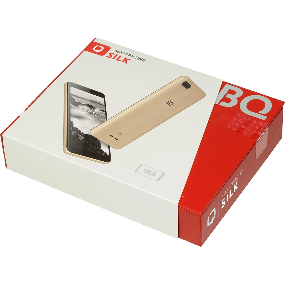 Смартфон BQ Silk 5520L 8Gb 1Gb коричневый 3G 4G 2Sim 5.45" IPS 720x1440 And8.1 8Mpix 802.11bgn GPS
