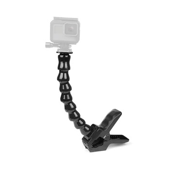 

Flexible Mini Action Camera Clamp Mount Bracket Holder Stand for GoPro Hero 7/6/5/4 for Xiaomi Yi 4K 4K+ Sports Camera Accessory