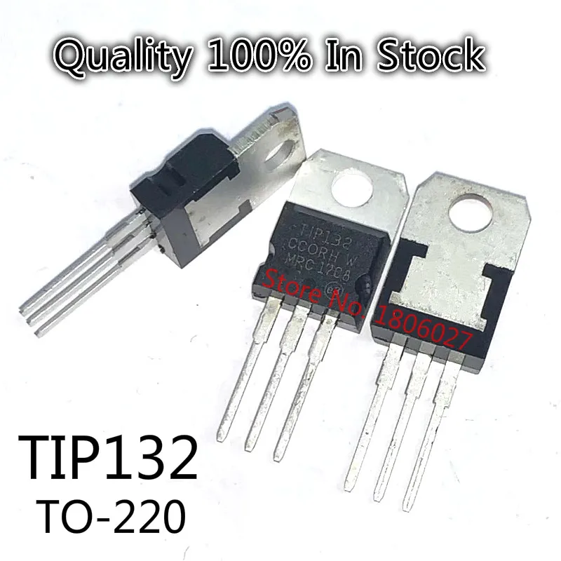 10 шт./лот TIP132 8A 100V TO-220 Дарлингтона Мощность усилитель транзистор | Электронные
