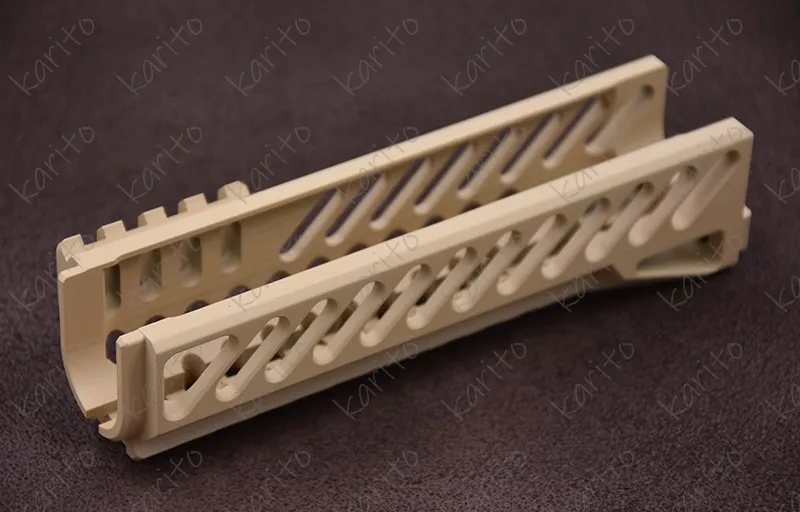 Тактический AK 47 103 104 105 74 м Пикатинни Вивер рельс теплоотвод Handguard Cnc алюминиевый