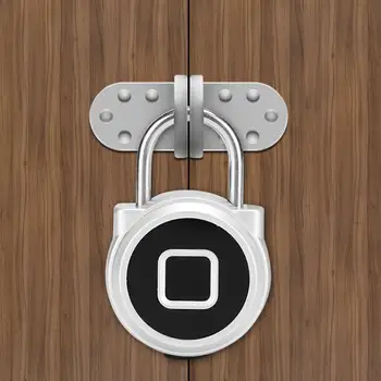 

Fingerprint Padlock P10 Fingerprint Smart Padlock Anti-Theft Security Lock for Gym Door Locker Backpack Drawer