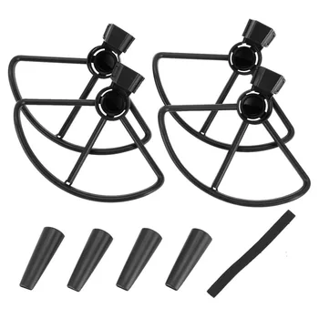 

2 Pairs Propeller Blade Prop Protection Cover Propellers Protective Guard Protector with Landing Gear for DJI Spark RC Drone