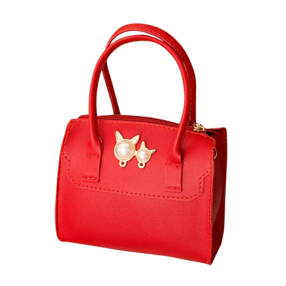 Red Women Bag Solid Color Handbag Fashion Ladies Hand Bags Shoulder Messenger Package New Phone Tote bag sac à main femme#2N01 - Цвет: Red