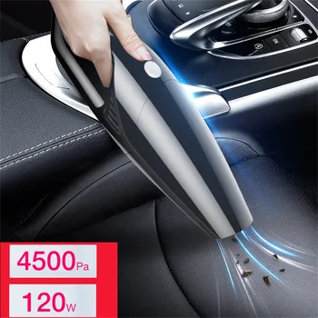 

120W Cordless Hand Held Vacuum Cleaner Powerful Cyclone Suction Portable Rechargeable Vacuum Cleaner For Car Home #BL4