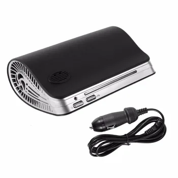 

Car Air Purifier Auto Minus-Ion Air Purification Apparatus Portable Car Air Cleaner Ionic UV HEPA Ionizer Fresh Ozone DC 12V 6W