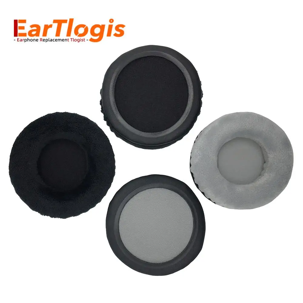 EarTlogis Velvet Replacement Ear Pads for Monoprice Retro Headset Parts Earmuff Cover Cushion Cups pillow