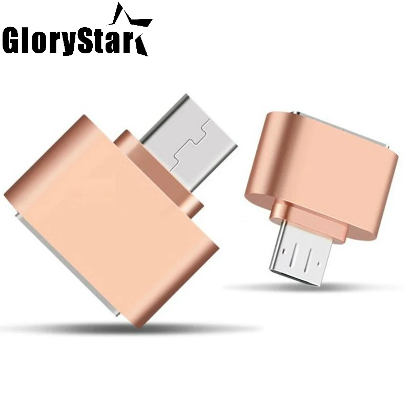 Мини микро-USB OTG конвертер для камеры планшета MP3 адаптер Samsung Galaxy S3 S4 Sony LG Microusb