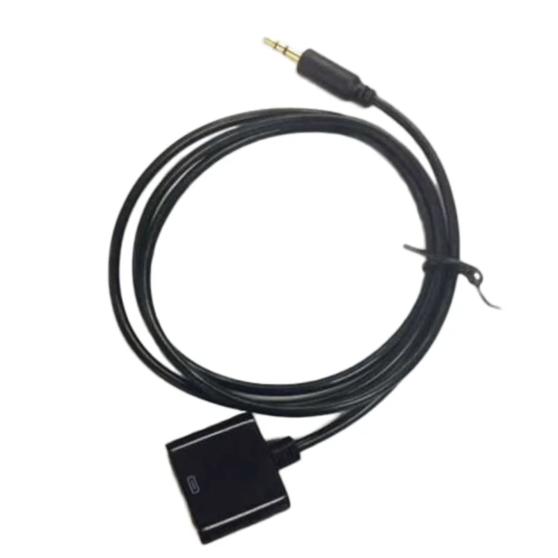 

3.5mm Stereo Audio AUX Male Plug to 30-Pin iPod Female Cable Dock Adapter Cable Convert for iPod iPhone Dock Extension cable 1.2