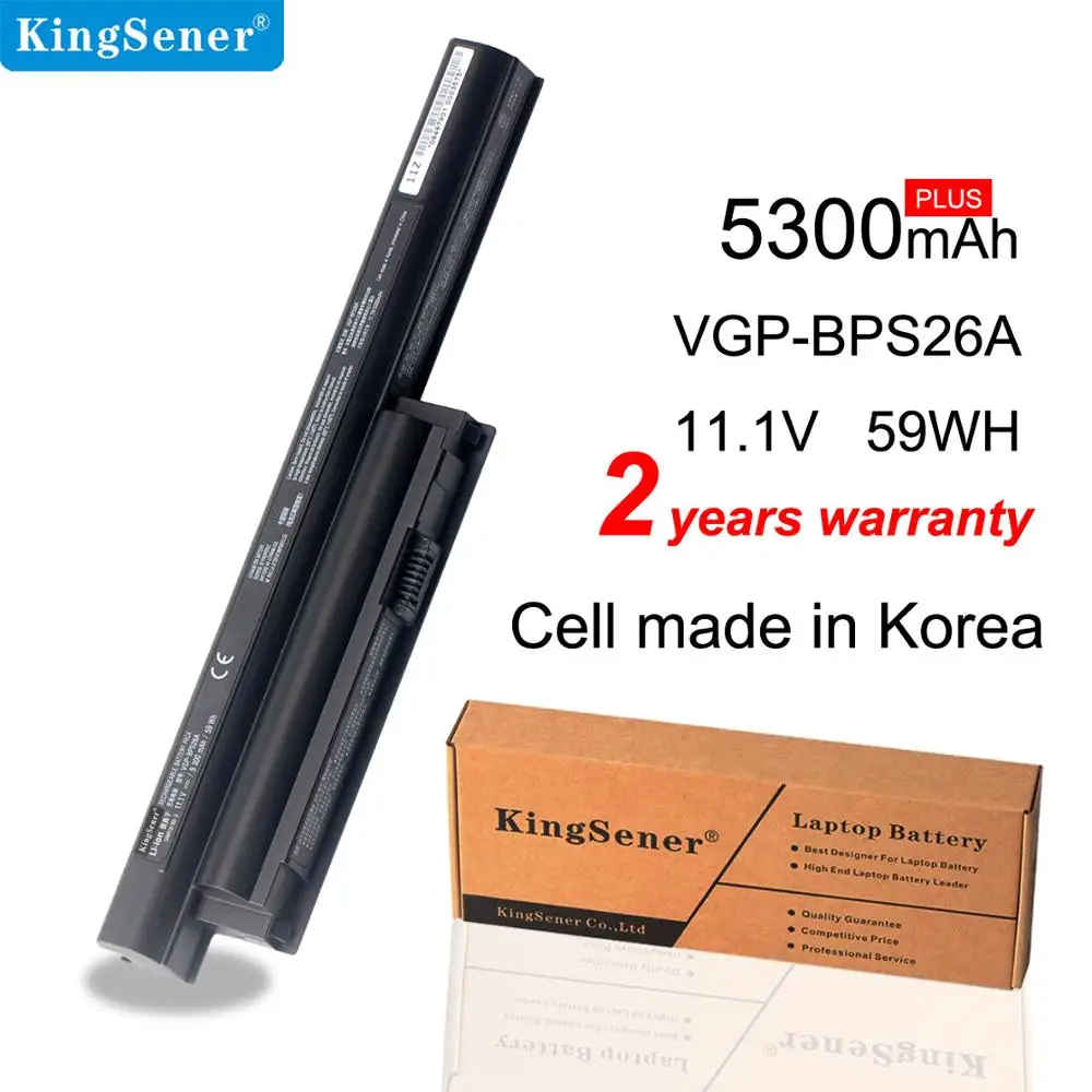 Аккумулятор Kingsener для ноутбука Sony Vaio bps26 аккумулятор батарея SVE14A SVE15 SVE17