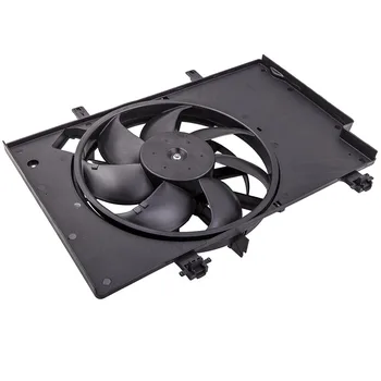 

Radiator Cooling Fan Fit Ford Fiesta 1.6L L4 FO3115186 BE8Z8C607B 7 Blade Radiator Cooled Fan Assembly