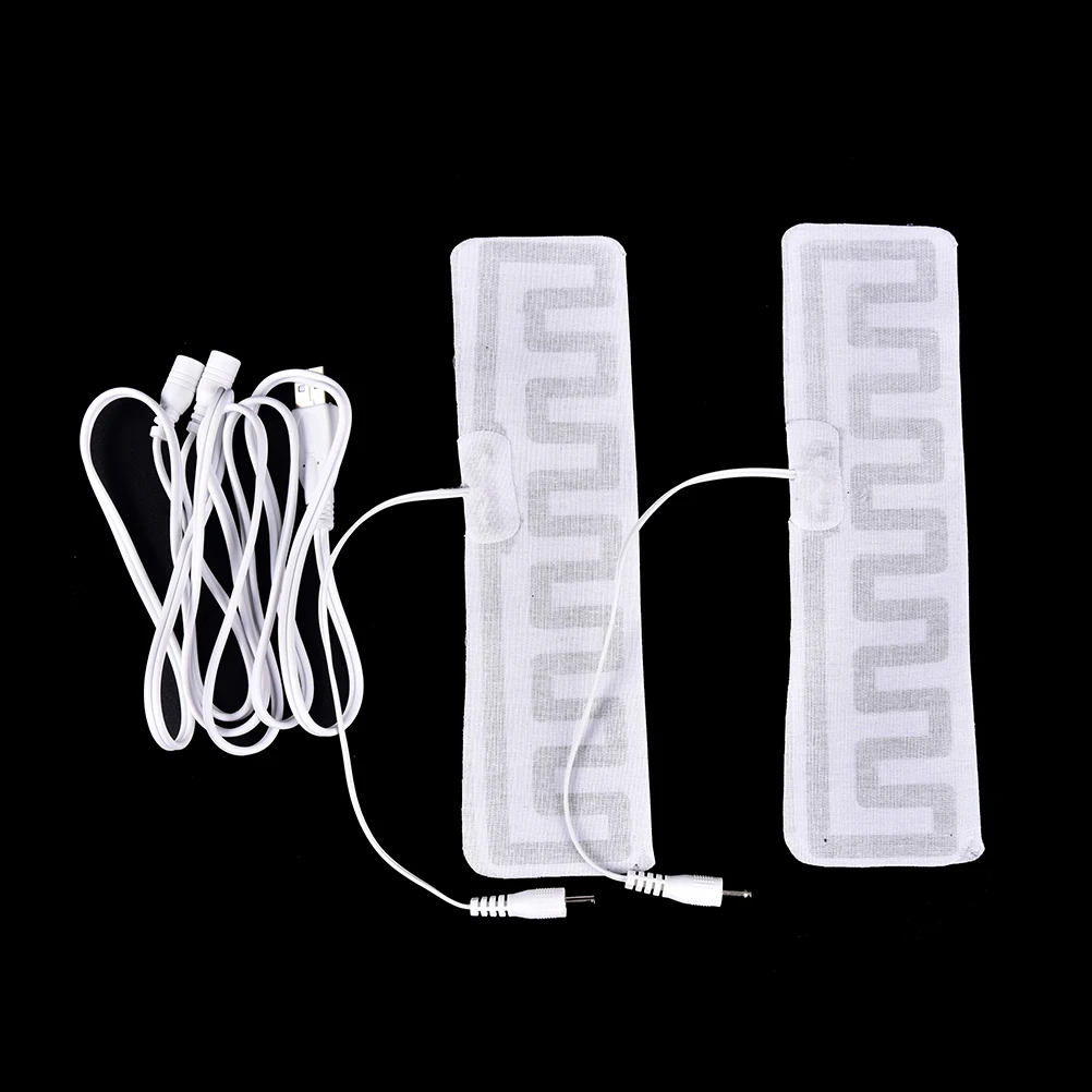 5V USB Heated Insoles Electric Heated Gloves Carbon Fiber Heated Pads Hot compress Shoulder Knee Waist 4.5cm*20cm