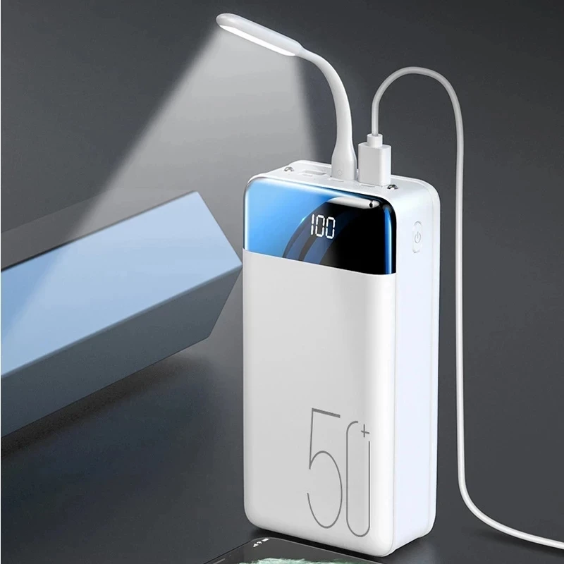 Power Bank 100000mAh Portable Fast Charging PowerBank 3 USB PoverBank External Battery Charger For Mobile Phones Tablet