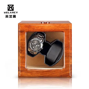 

wooden Automatic Watch Winder Case Holder Mechanical Watch Double Winding Display Organizer Luxury Motor Shaker Rotating Box