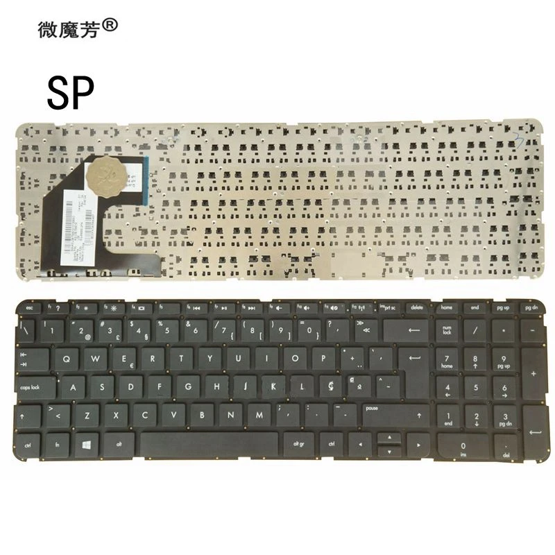 Испанская клавиатура SP ДЛЯ HP Pavilion Sleekbook 15-B183 15-B 15-b000 15-b100 15T-B 15t-b100 15t-b000 15Z-B 15-B058SR |